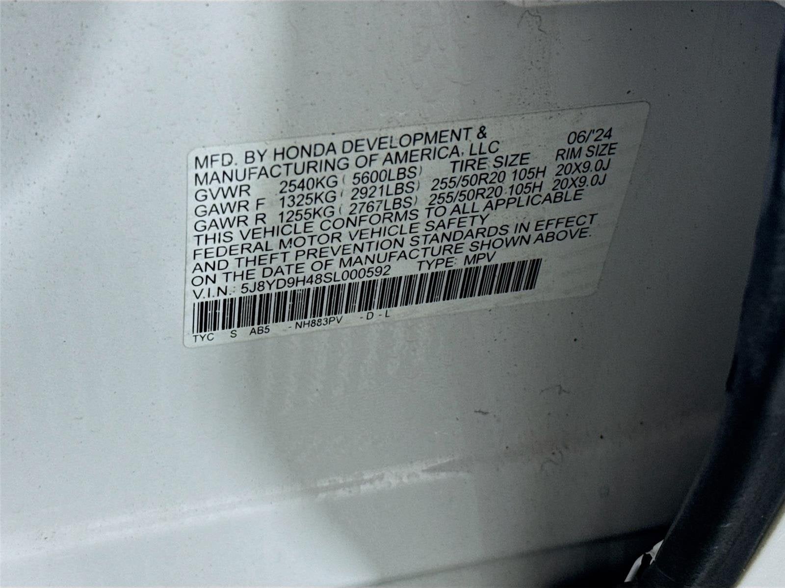 2025 Acura MDX w/Technology Package