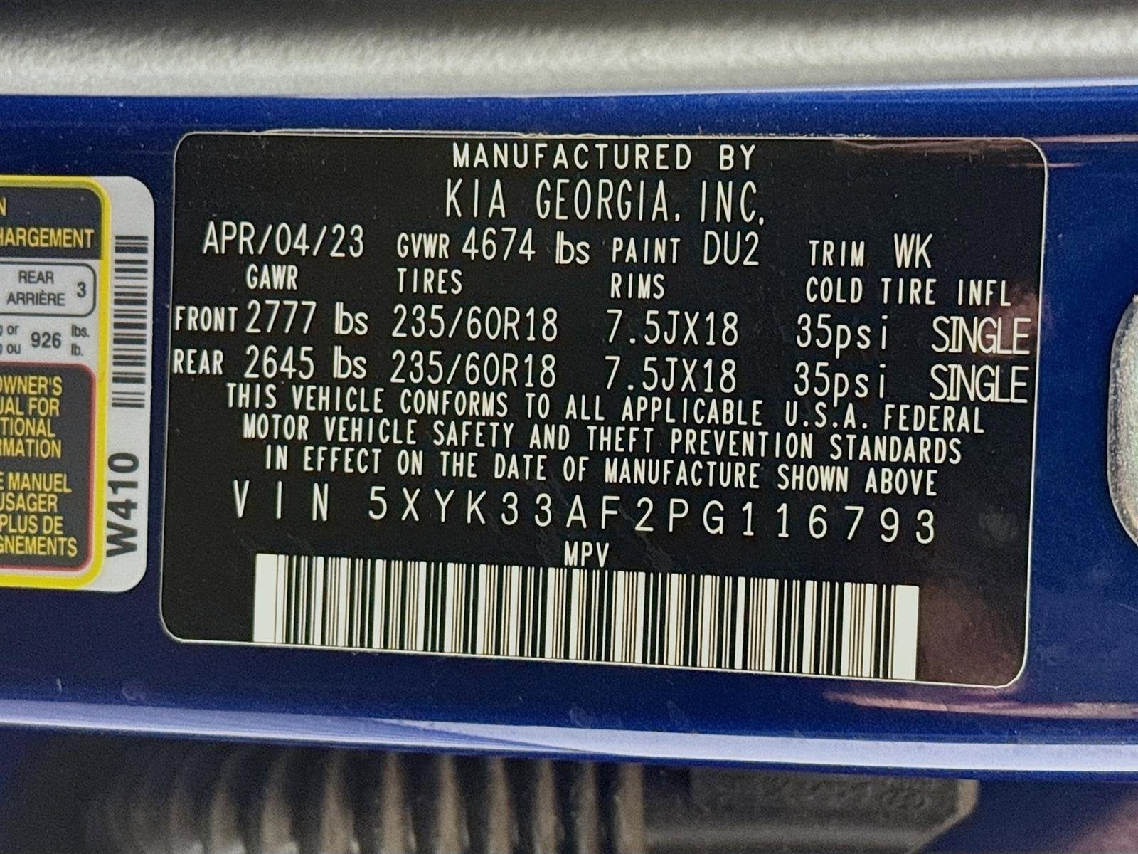 2023 Kia Sportage EX