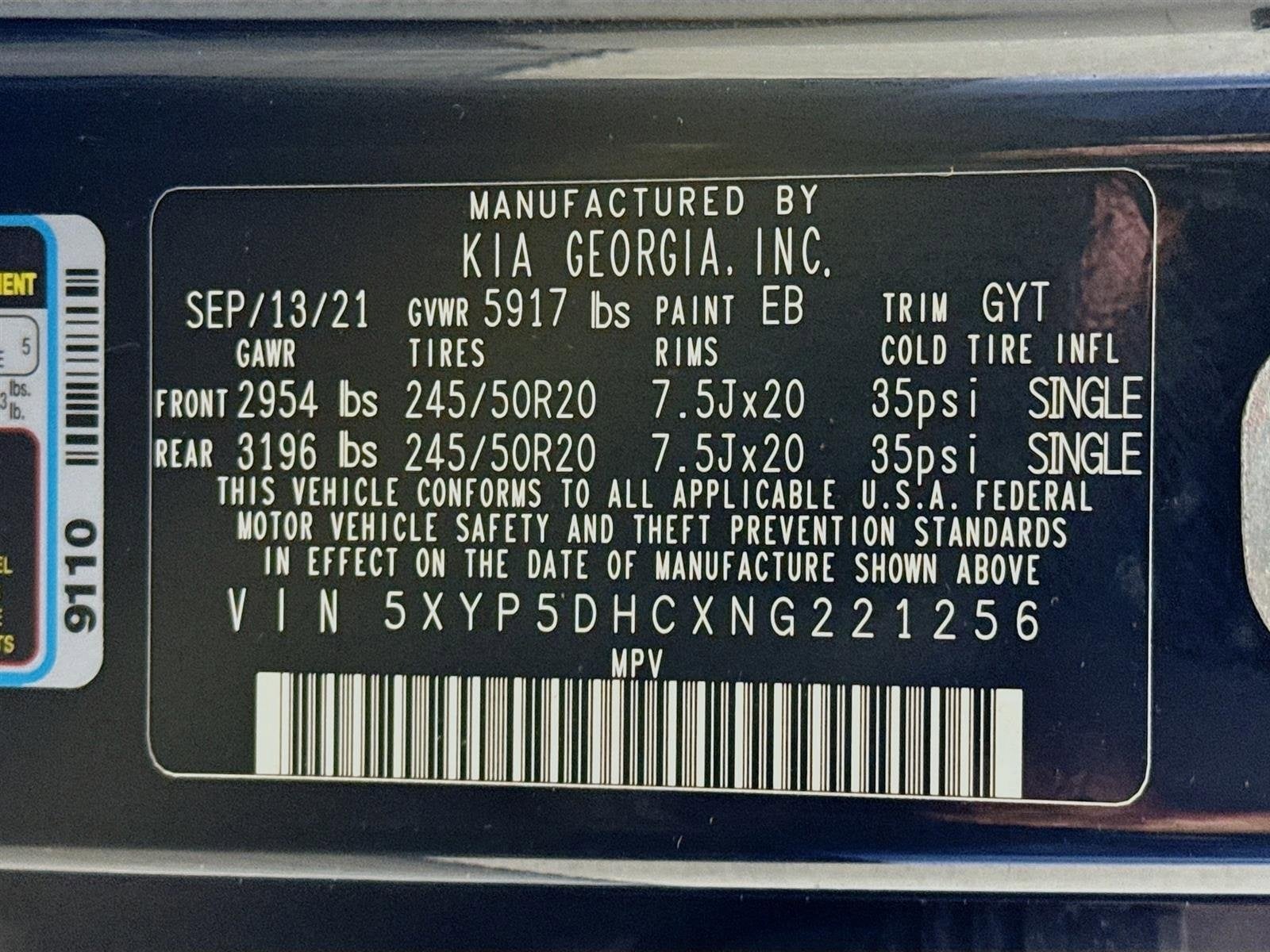 2022 Kia Telluride SX