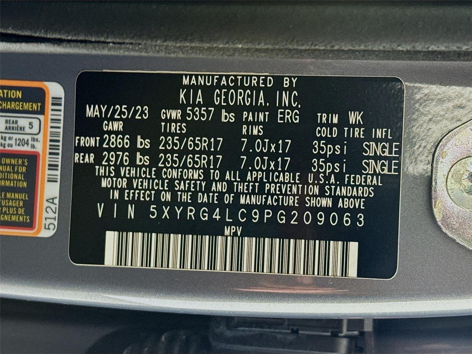 2023 Kia Sorento LX