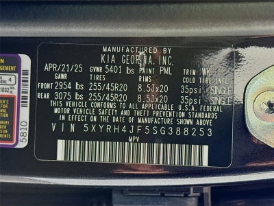 2025 Kia Sorento EX