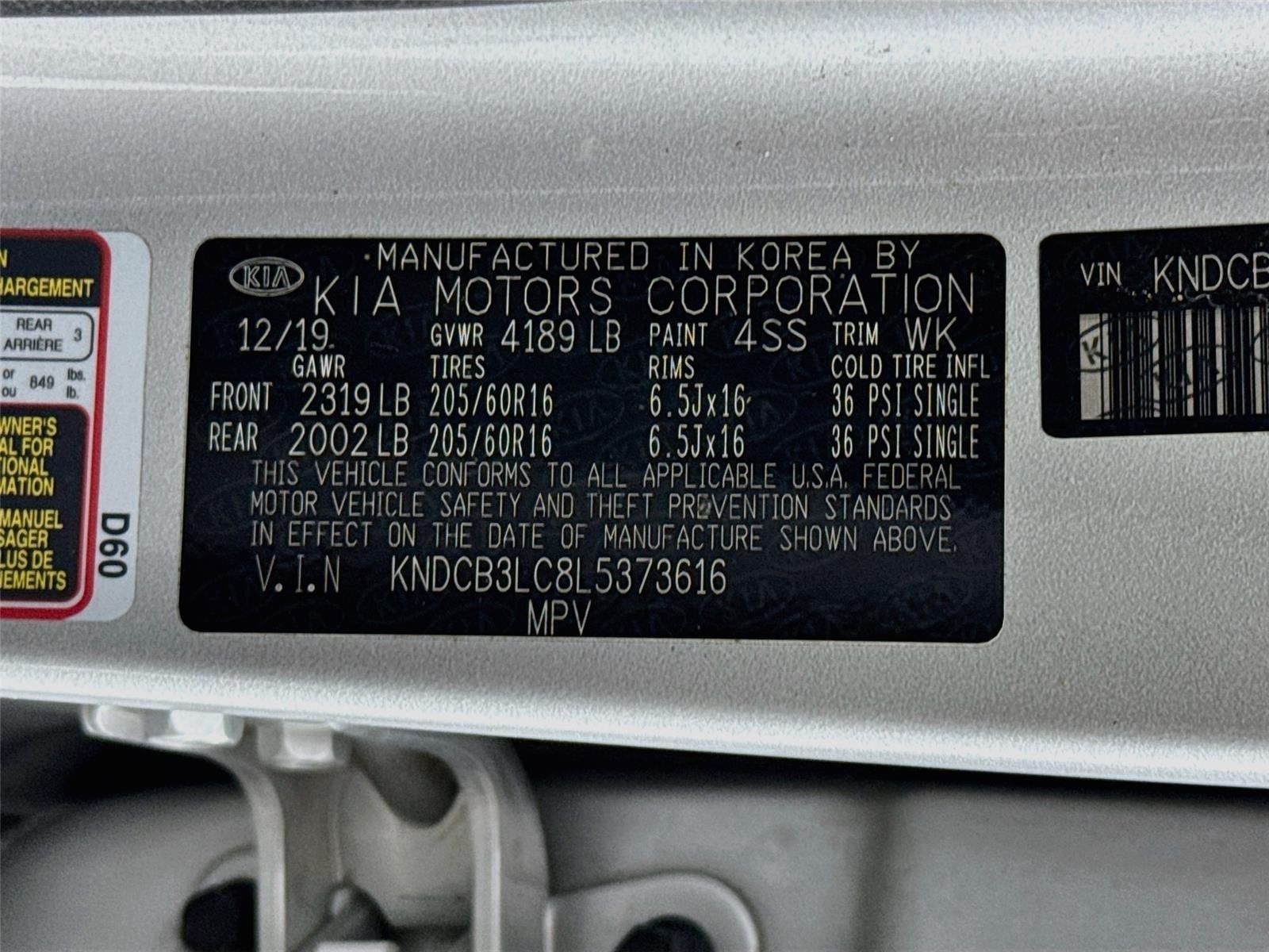 2020 Kia Niro LXS