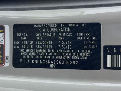 2025 Kia CARNIVAL HYBRID