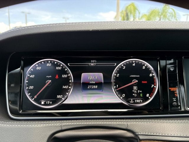 2015 Mercedes-Benz S-Class S 550
