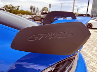 2025 Porsche 718 Cayman GT4 RS