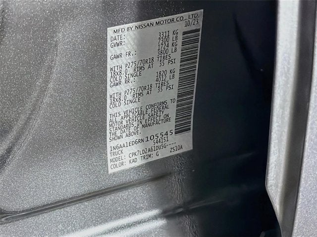 2024 Nissan Titan PRO-4X