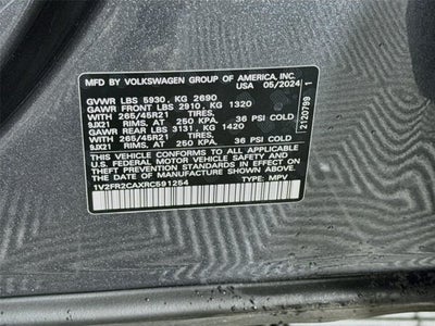 2024 Volkswagen Atlas 2.0T SEL Premium R-Line
