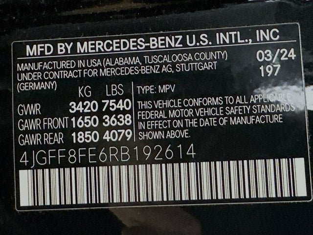 2024 Mercedes-Benz GLS GLS 580
