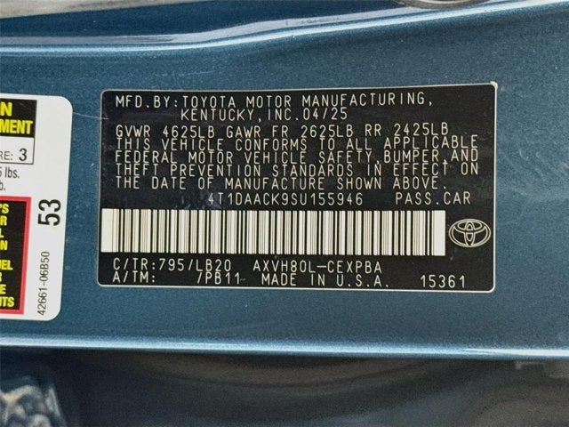 2025 Toyota Camry XSE