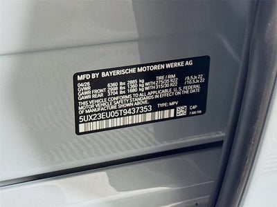 2026 BMW X5 xDrive40i