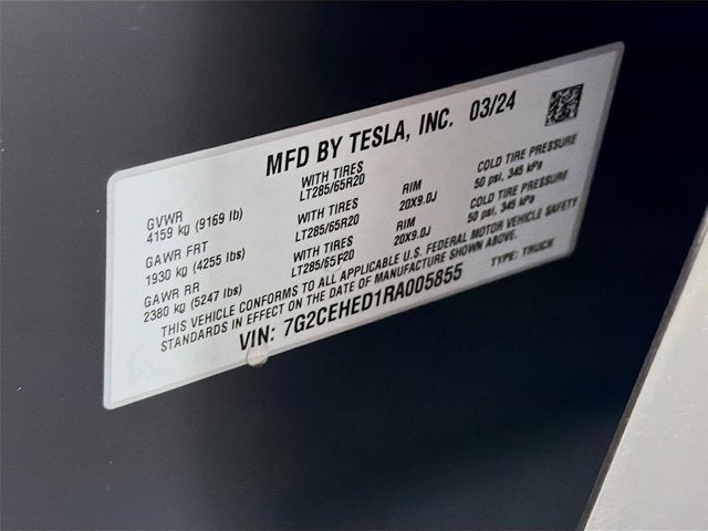 2024 Tesla Cybertruck Base
