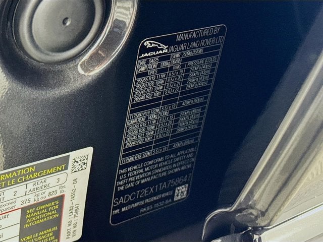 2026 Jaguar F-PACE P250 R-Dynamic S