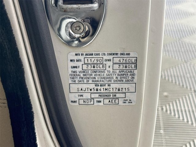 1991 Jaguar XJS V12