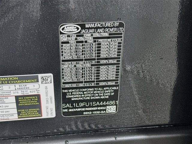2025 Land Rover Range Rover Sport Dynamic SE