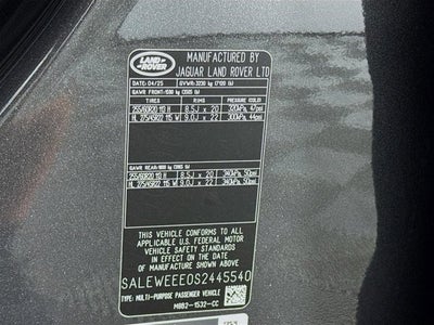 2025 Land Rover Defender 110 V8