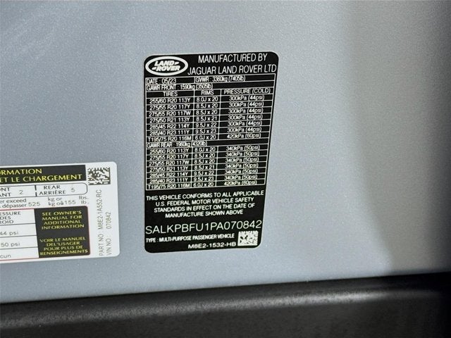 2023 Land Rover Range Rover SE