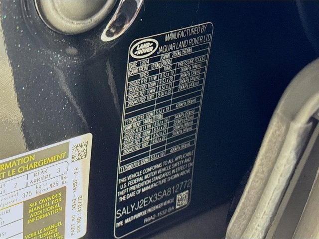 2025 Land Rover Range Rover Velar S