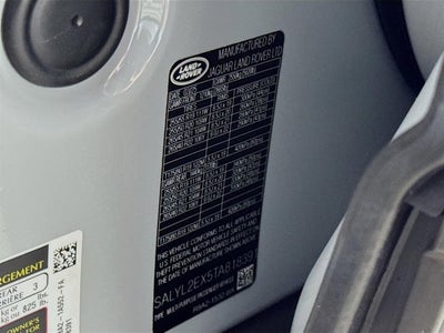 2026 Land Rover Range Rover Velar Dynamic SE