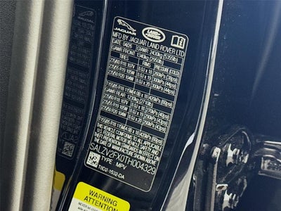 2026 Land Rover Range Rover Evoque Hoxton Edition