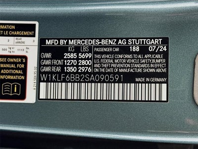 2025 Mercedes-Benz E-Class E 450