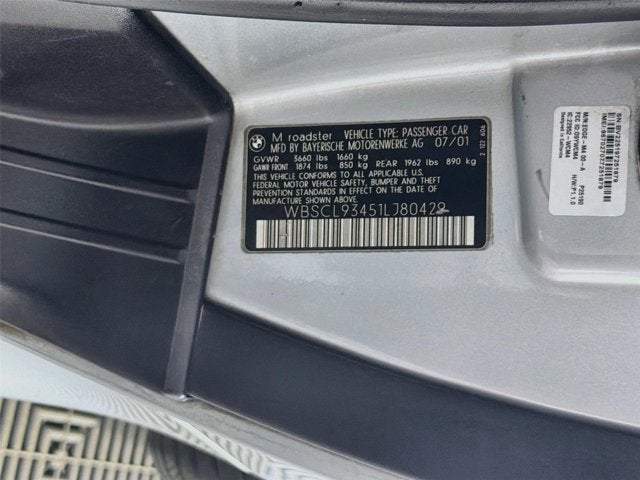 2001 BMW Z3 M Base