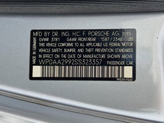 1995 Porsche 911 Carrera Base