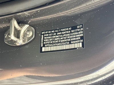 2021 Porsche 911 Carrera