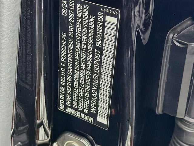 2025 Porsche Panamera Base