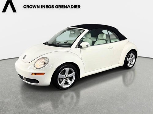 2007 Volkswagen New Beetle Convertible Triple White