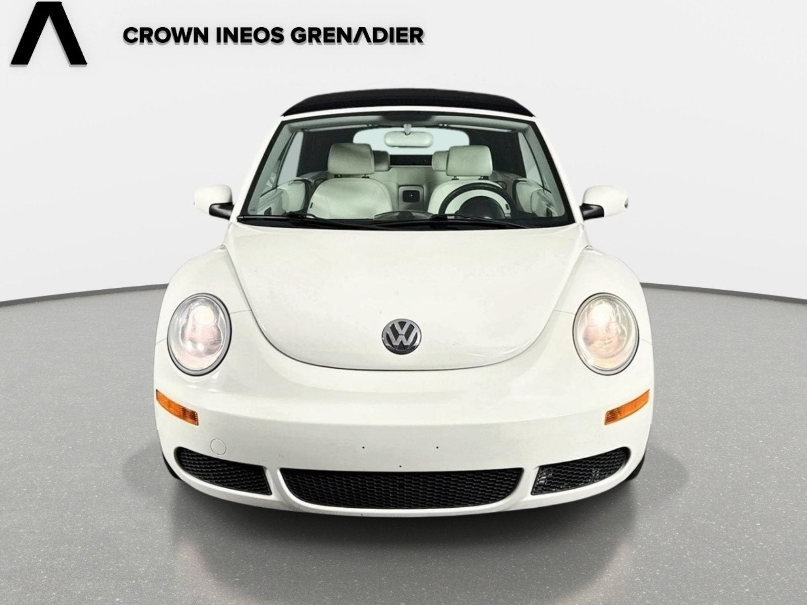 2007 Volkswagen New Beetle Convertible Triple White