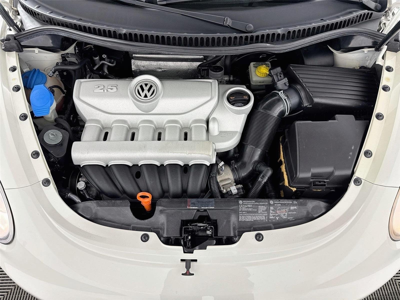 2007 Volkswagen New Beetle Convertible Triple White