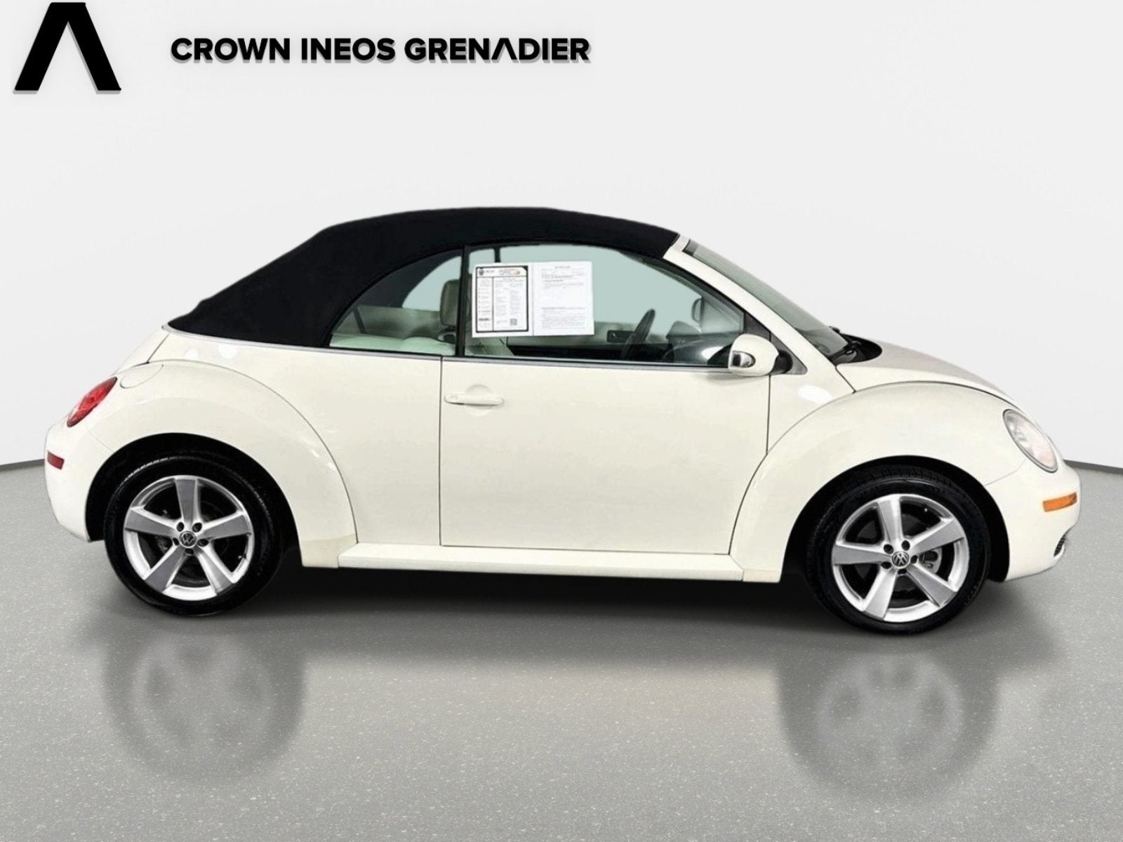 2007 Volkswagen New Beetle Convertible Triple White