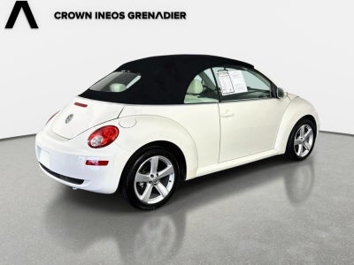 2007 Volkswagen New Beetle Convertible Triple White