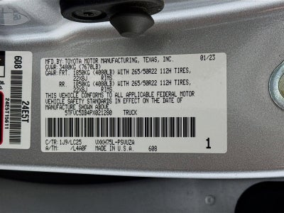 2023 Toyota Tundra 4WD Capstone Hybrid