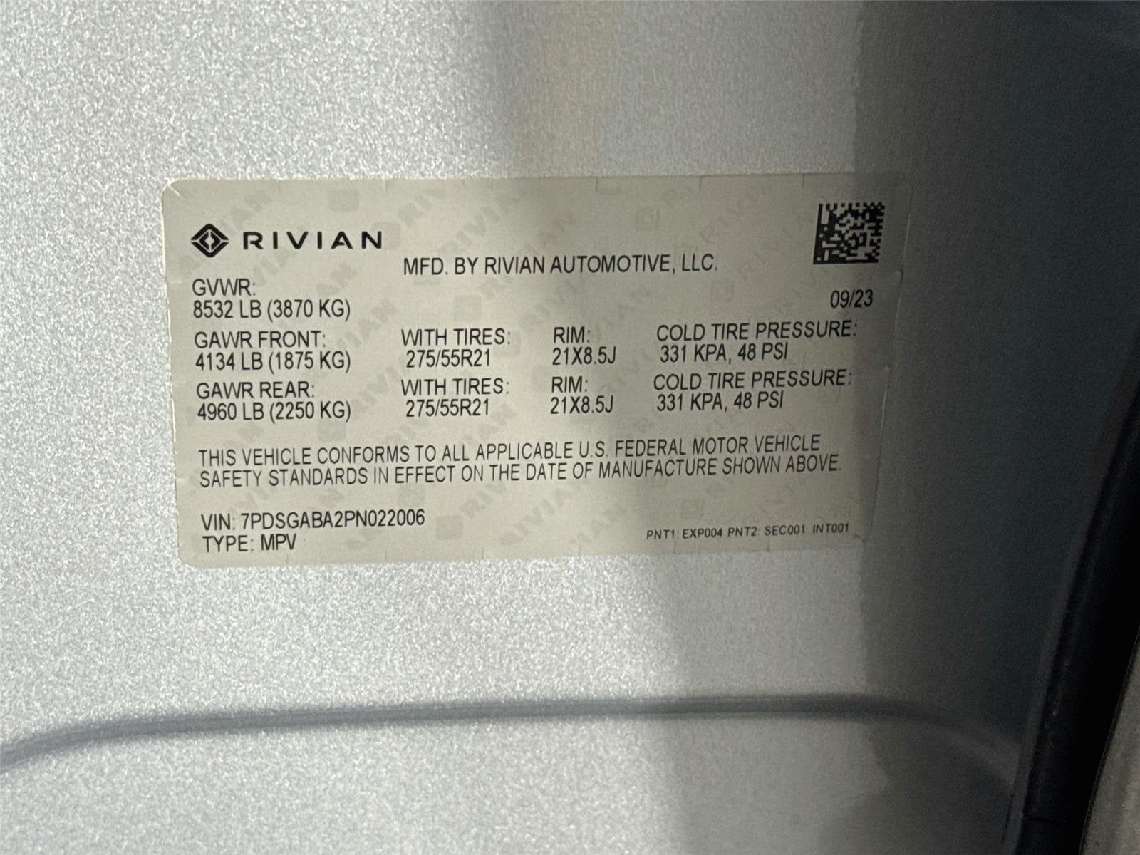 2023 Rivian R1S Adventure