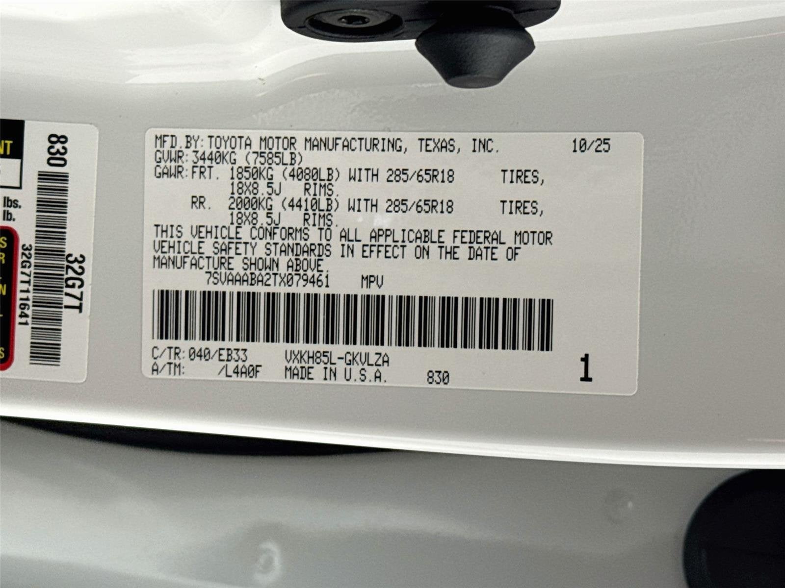 2026 Toyota Sequoia TRD Pro