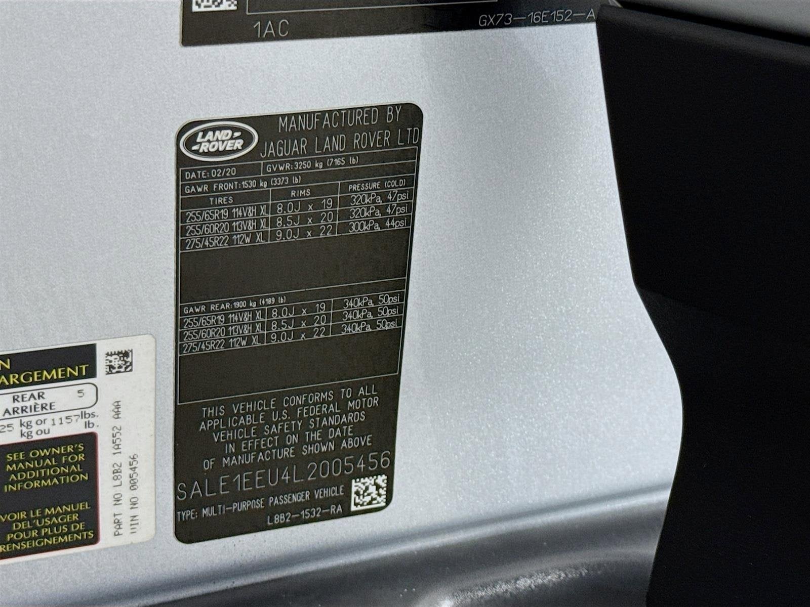 2020 Land Rover Defender First Edition