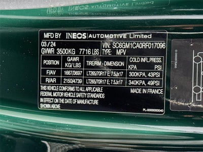 2024 INEOS Grenadier Station Wagon Base