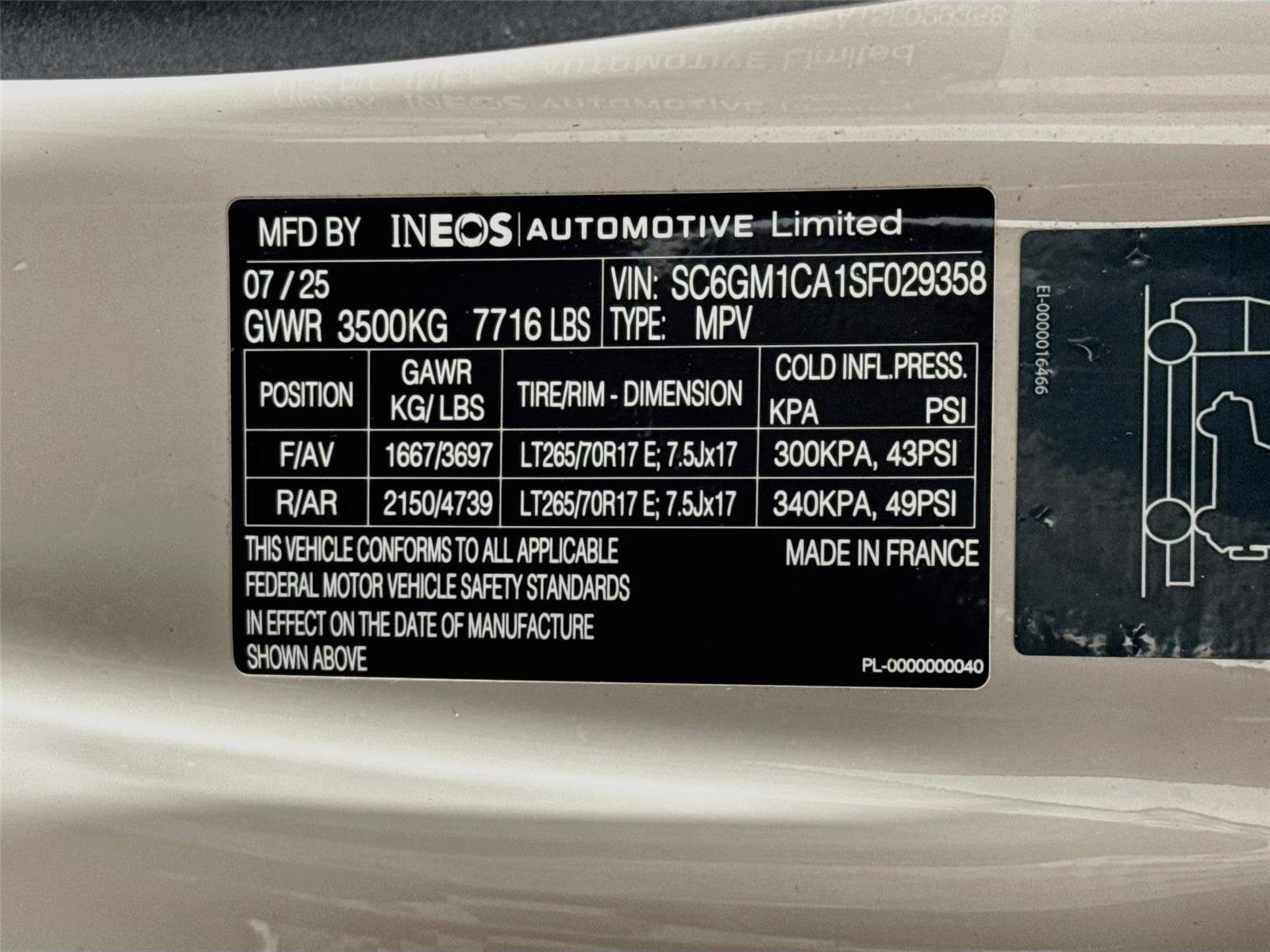 2025 INEOS Grenadier Station Wagon 1924 Limited Edition