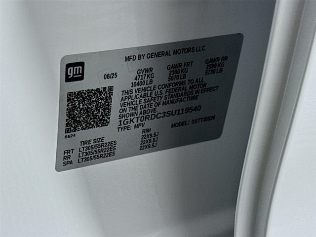 2025 GMC HUMMER EV SUV 3X