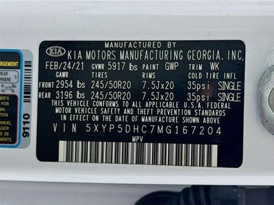 2021 Kia Telluride SX
