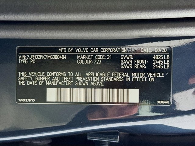 2021 Volvo S60 Momentum