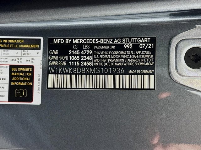 2021 Mercedes-Benz C-Class C 300