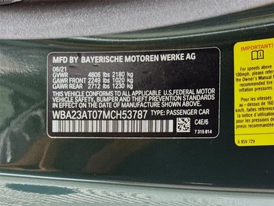 2021 BMW 4 Series 430i