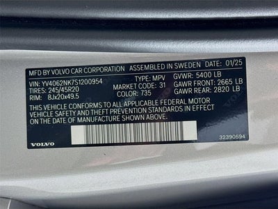 2025 Volvo V90 Cross Country Plus