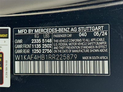 2024 Mercedes-Benz C-Class C 300
