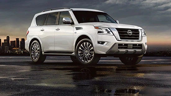 2023 Nissan Armada new 22-inch 14-spoke aluminum-alloy wheels. | Crown Nissan in St. Petersburg FL