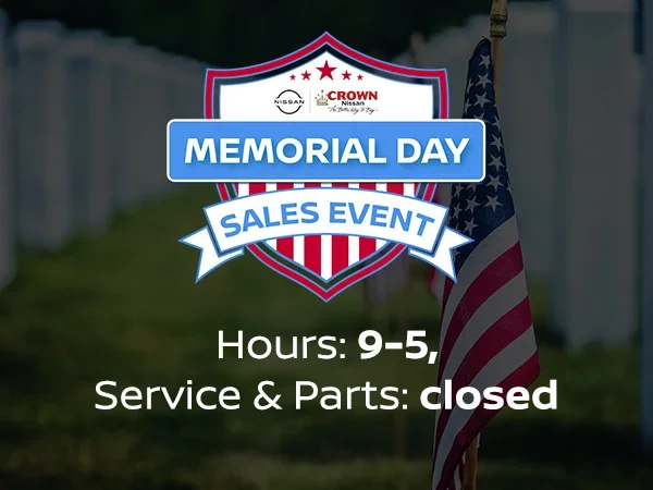 Memorial Day Hours