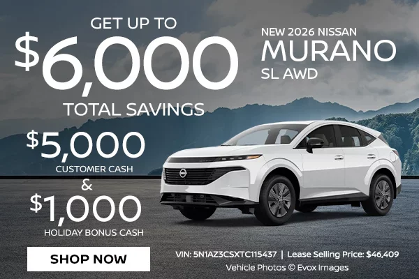 New 2026 Nissan Murano SL AWD