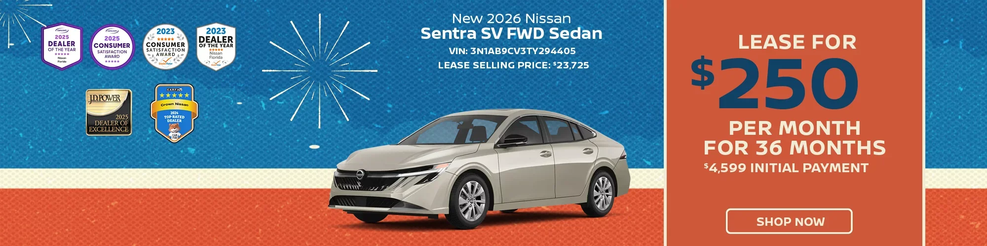 New 2026 Nissan Sentra SV FWD Sedan